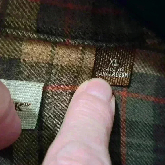HOBBS CREEK Mens XL Flannel - Picture 7 of 7